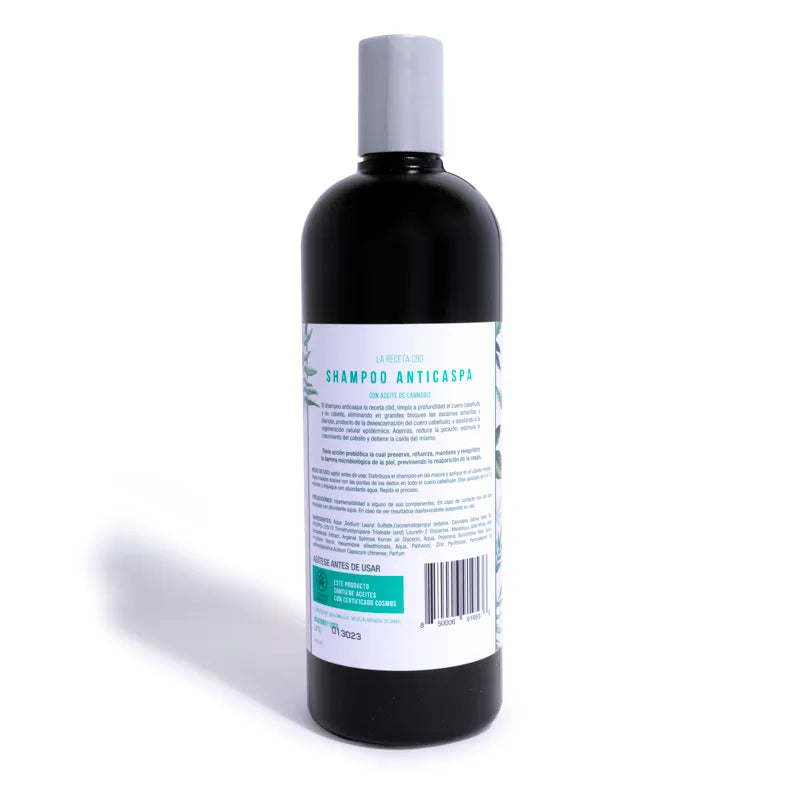 SHAMPOO ANTICASPA LA RECETA