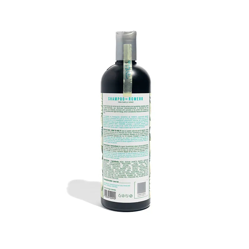 SHAMPOO DE ROMERO CABELLO GRASO LA RECETA