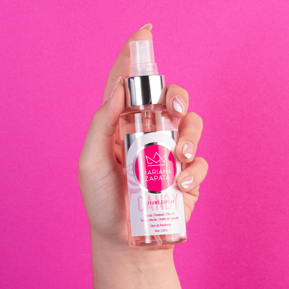 PERFUME CANDY CON TERMOPROTECTOR MARIANA ZAPATA