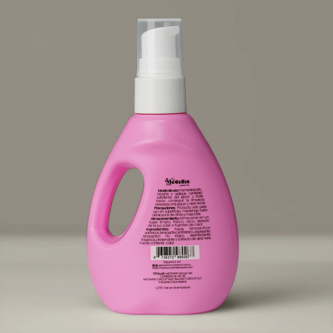 JABON DE BROCHAS EN GEL MASTERLY BRUSH GEL SOAP MONTOC