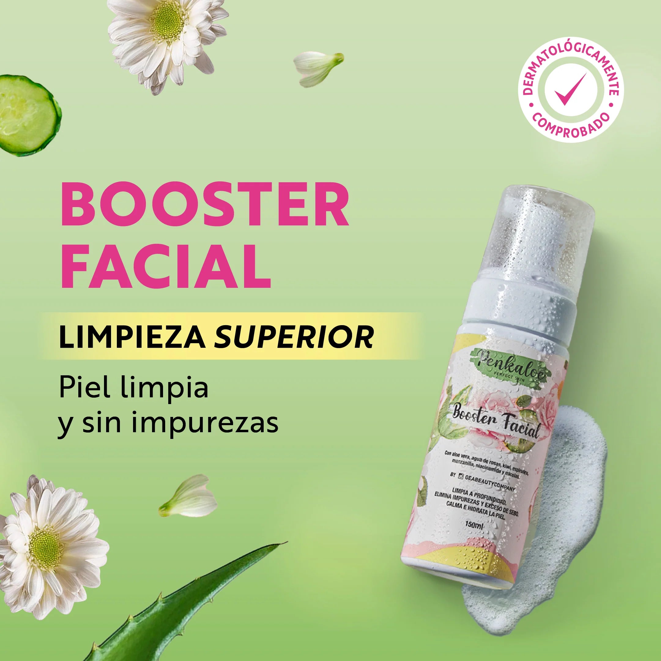 BOOSTER FACIAL (LIMPIADOR FACIAL) PENKALOE
