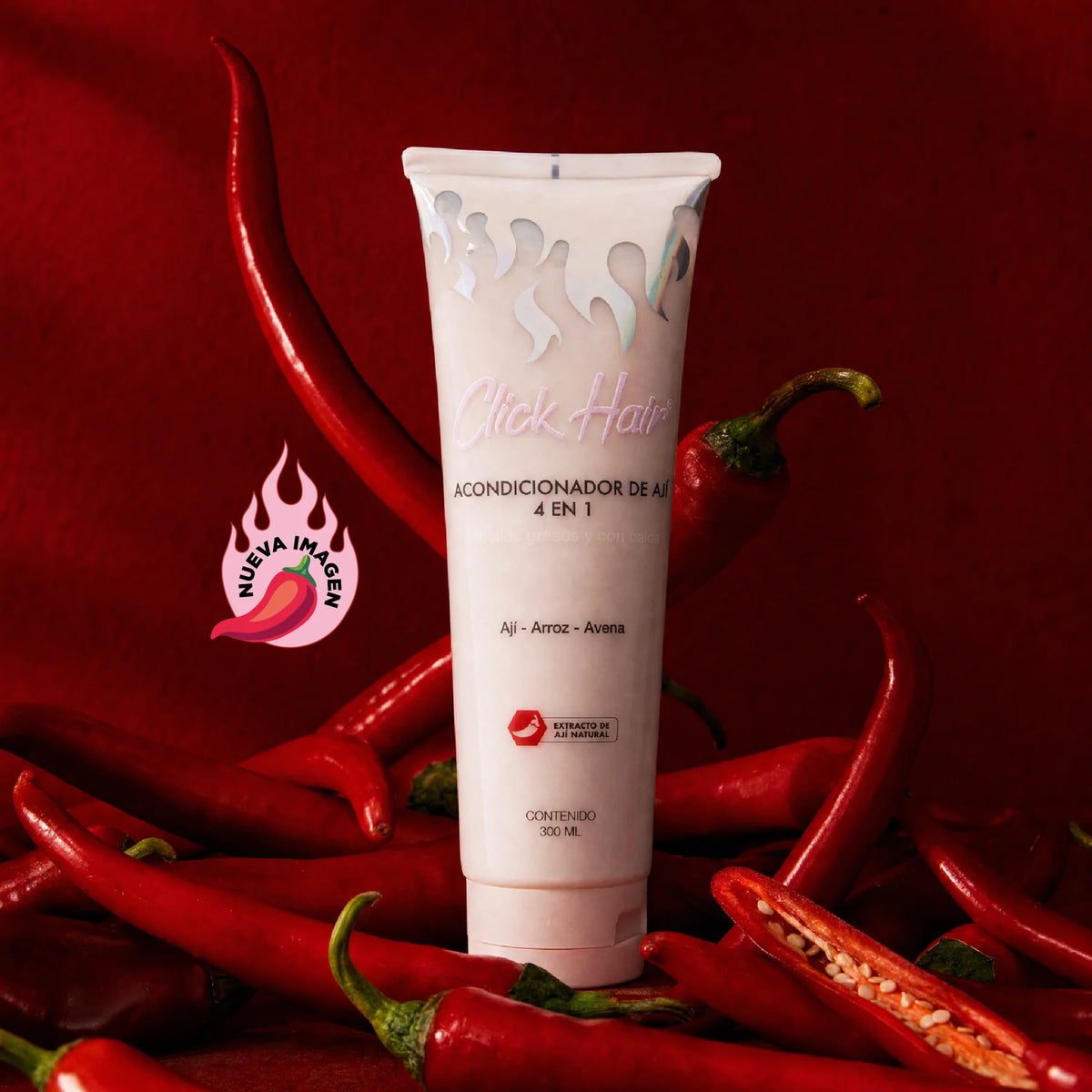 ACONDICIONADOR DE AJI 4 EN 1 CLICK HAIR
