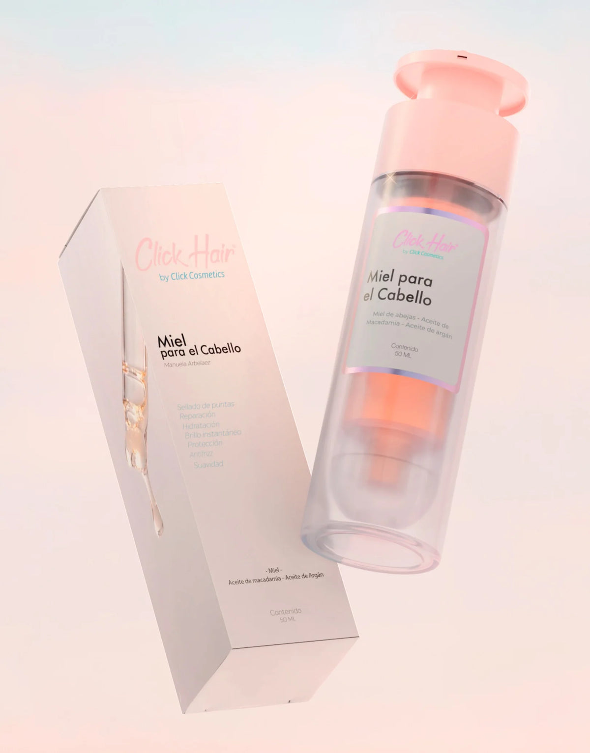 MIEL CAPILAR CON ARGAN 50ML CLICK HAIR