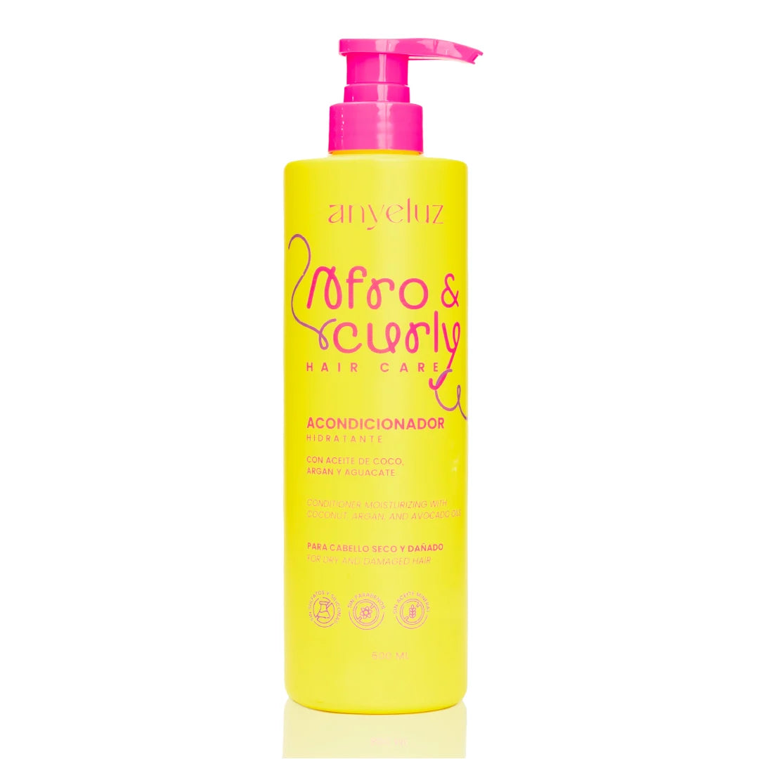 ACONDICIONADOR HIDRATANTE AFRO & CURLY  ANYELUZ