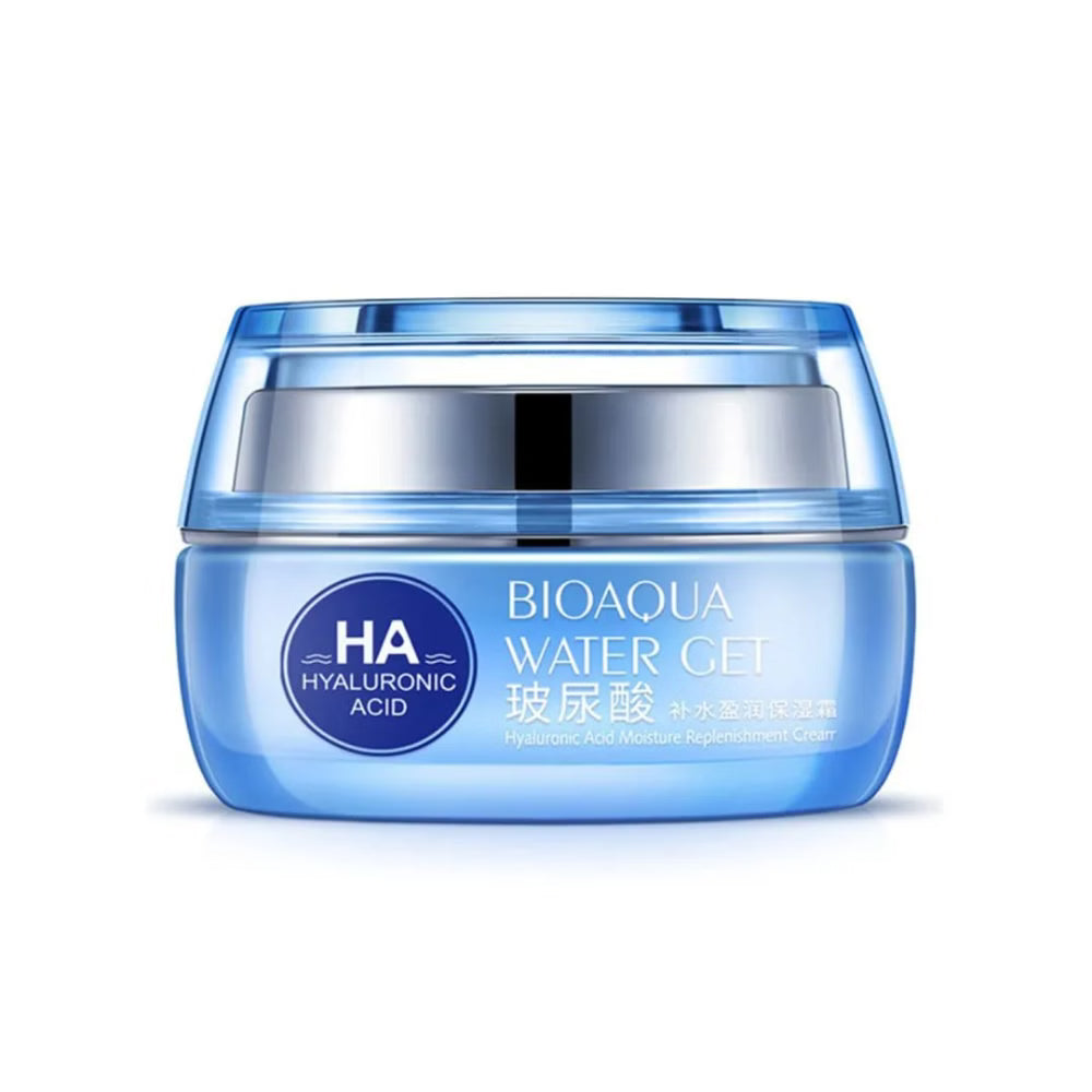 CREMA FACIAL HIDRATANTE DE ACIDO HIALURONICO BIOAQUA