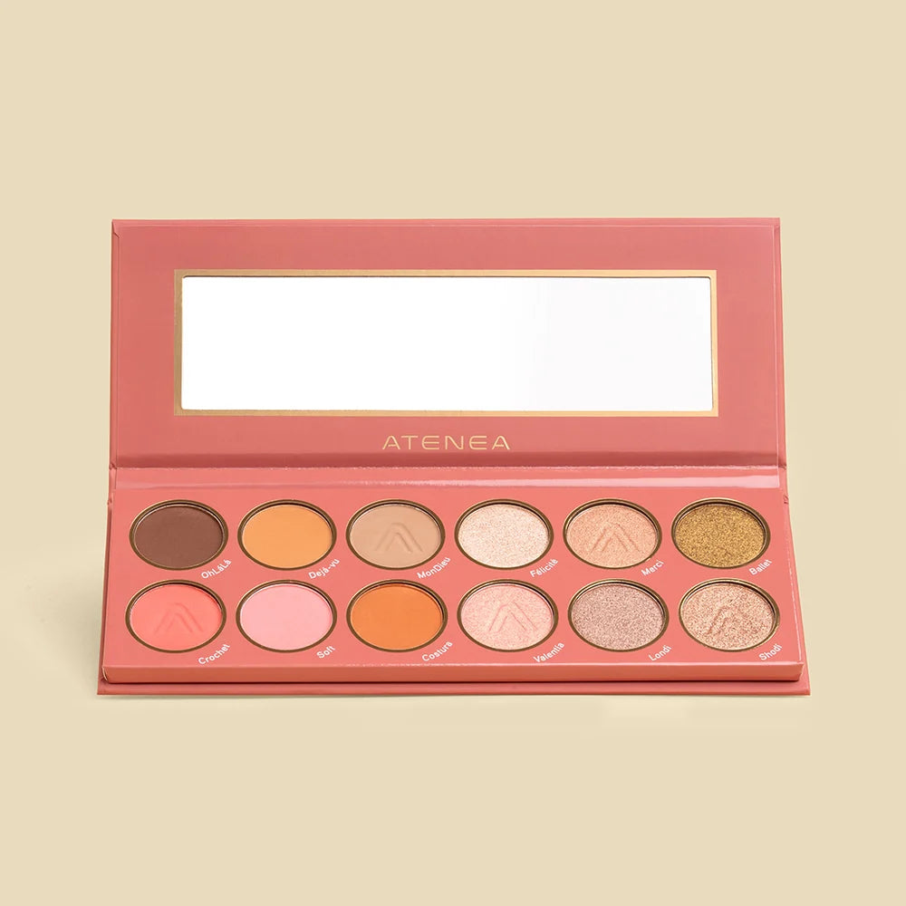 PALETA DE SOMBRAS ROSE SUBLIME ATENEA