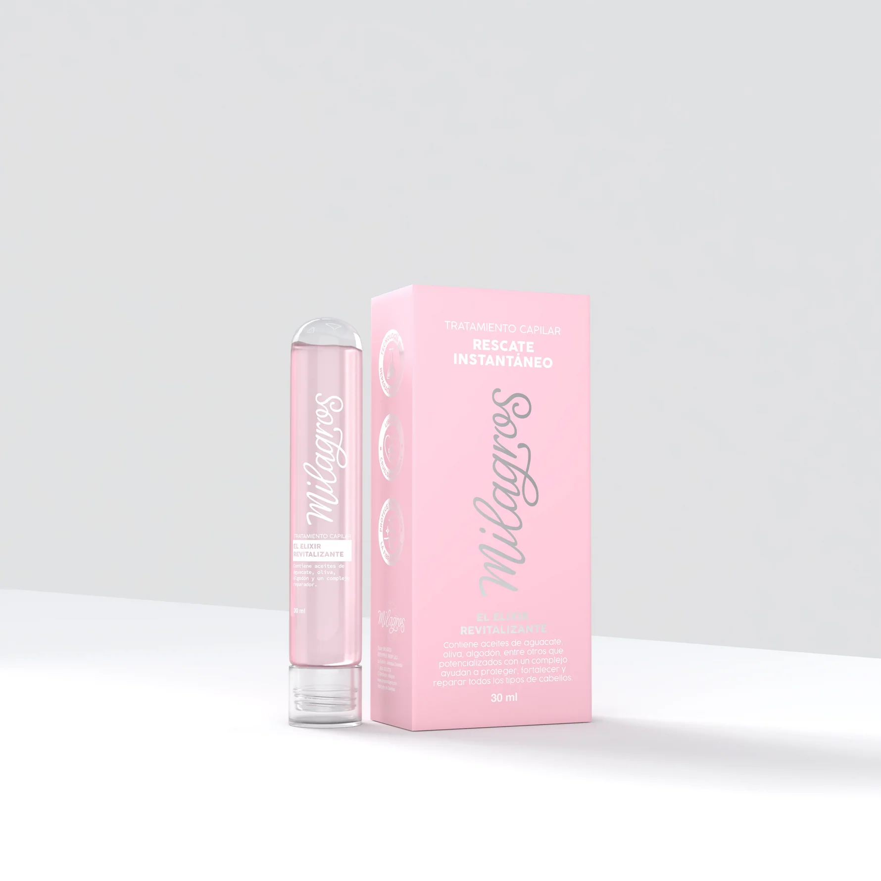 TRATAMIENTO CAPILAR RESCATE INSTANTANEO EL ELIXIR REVITALIZANTE MILAGROS