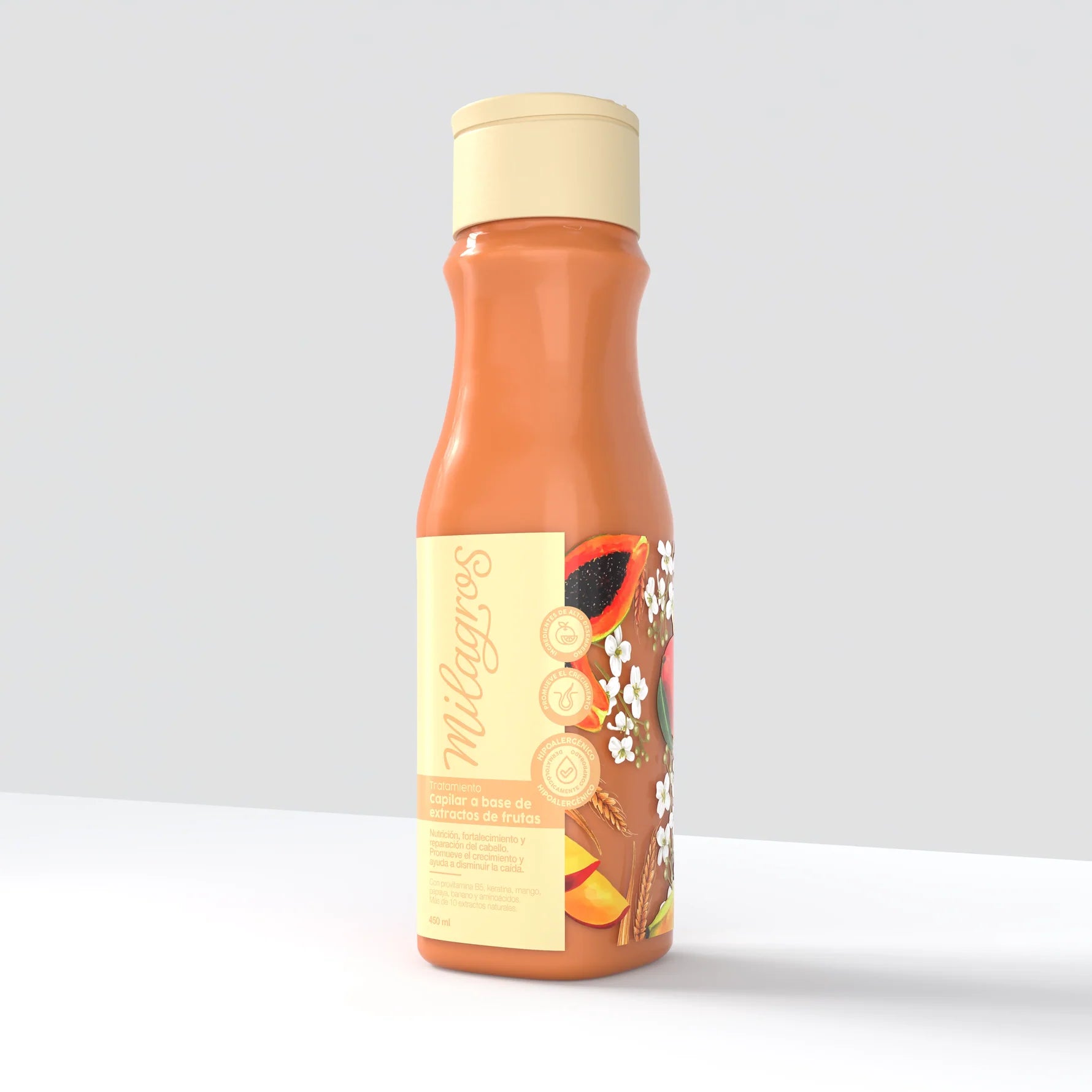 TRATAMIENTO CAPILAR A BASE DE FRUTAS MILAGROS