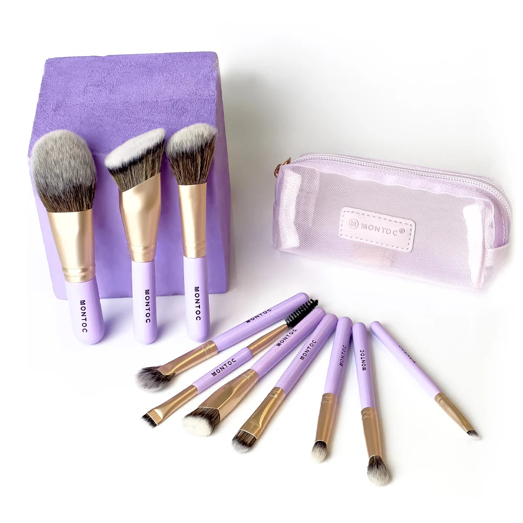KIT MINI BROCHAS DE MAQUILLAJE - VIAJERO MONTOC