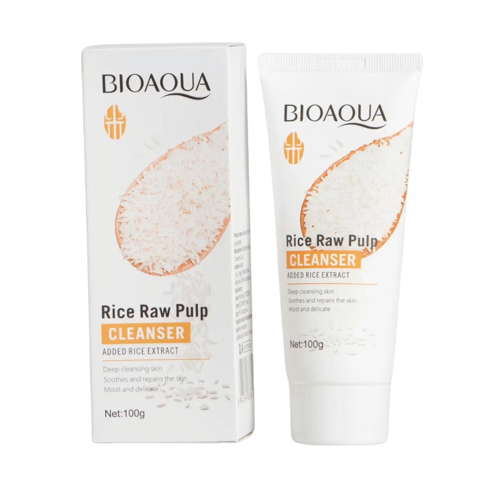 JABON LIMPIADOR FACIAL DE ARROZ BIOAQUA