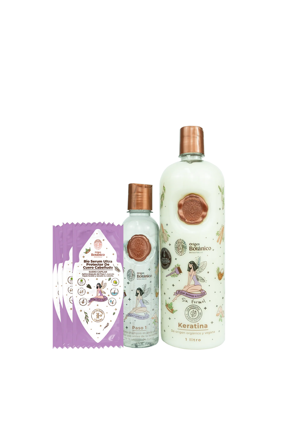 KIT DE KERATINA EVOLUCION 1 LITRO - 8 PERSONAS (GRANDE)