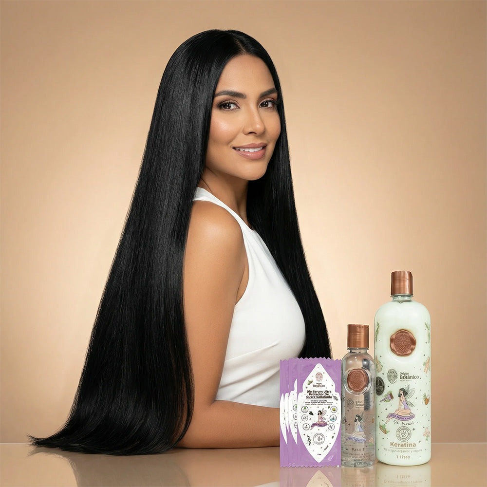 Kit de keratina evolución 1 Litro - 8 personas (grande) RITUAL BOTANICO