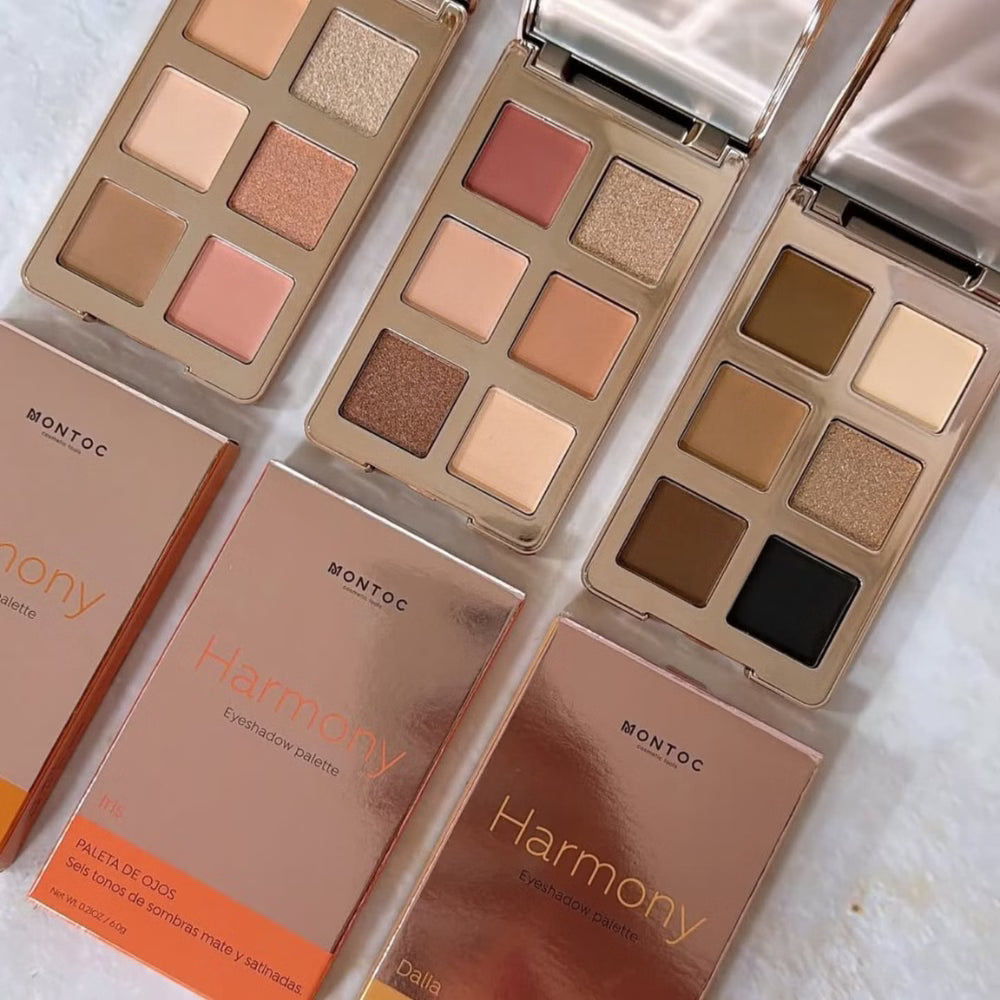 PALETA DE SOMBRAS HARMONY EYESHADOW PALETTE MONTOC