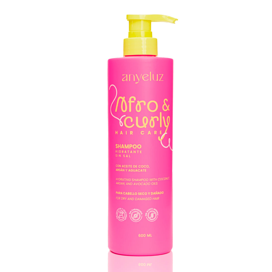 SHAMPOO HIDRATANTE AFRO & CURLY ANYELUZ