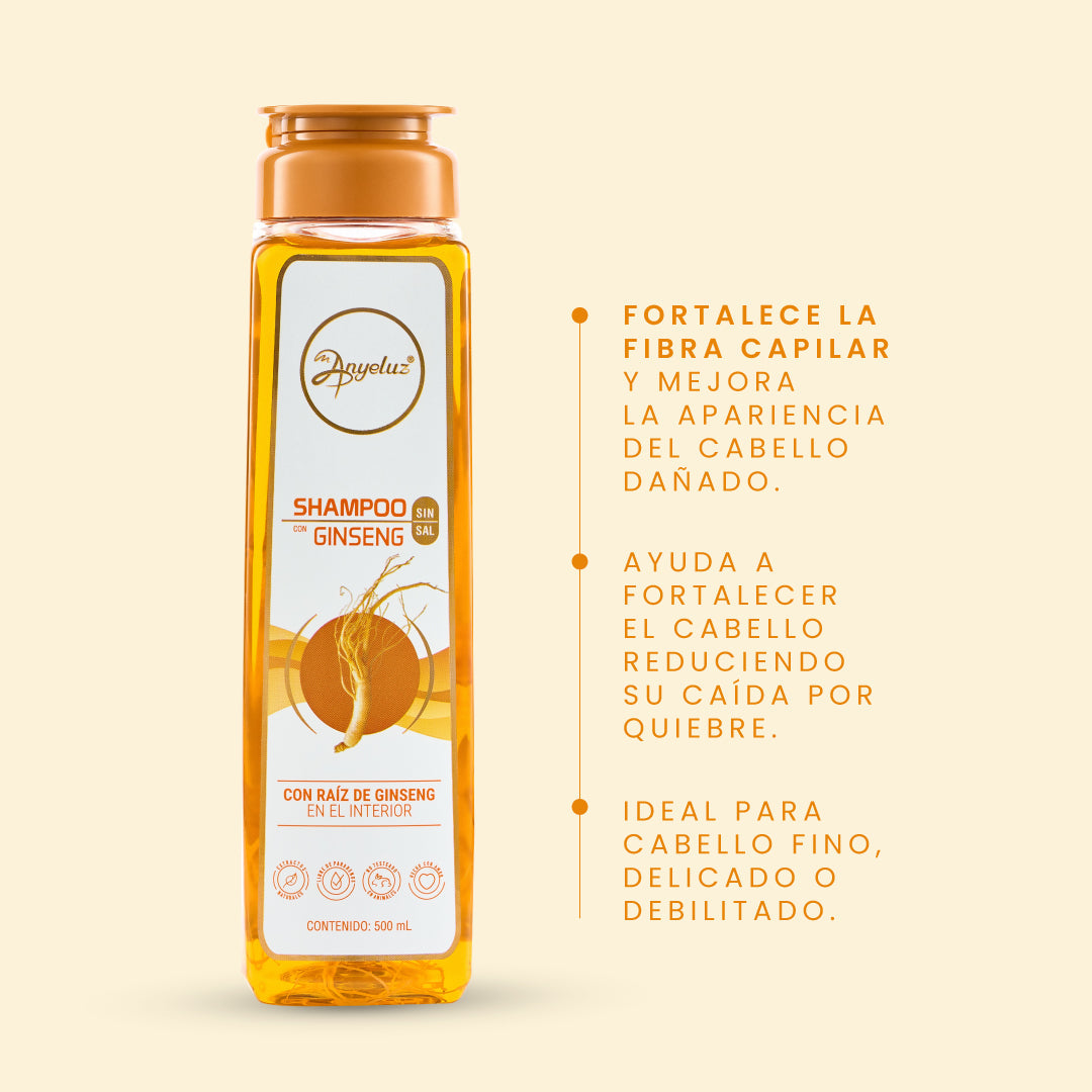 SHAMPOO CON GINSENG ANYELUZ