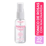 TONICO AGUA DE ROSAS Y NIACINAMIDA VIAJERO 20 ML DREAM ON COSMETICS