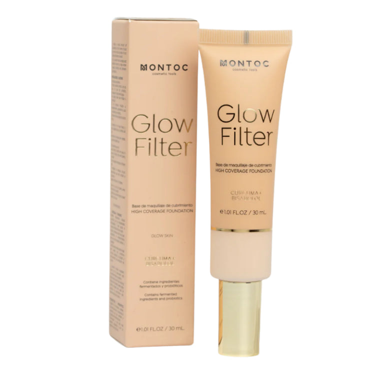 Base glow filter alta cobertura MONTOC